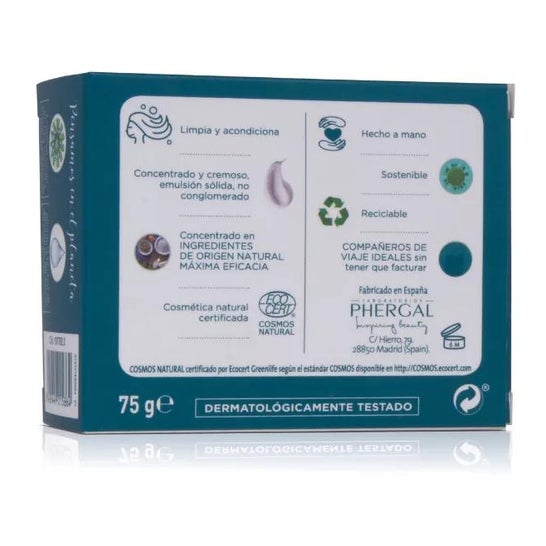 Dr Tree Champú Sólido 2 en 1 Hidratante 75g Dr Tree Champú Sólido 2 en 1 Hidratante 75g