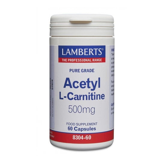 Lamberts Acetyl L-Carnitine 500mg 60caps