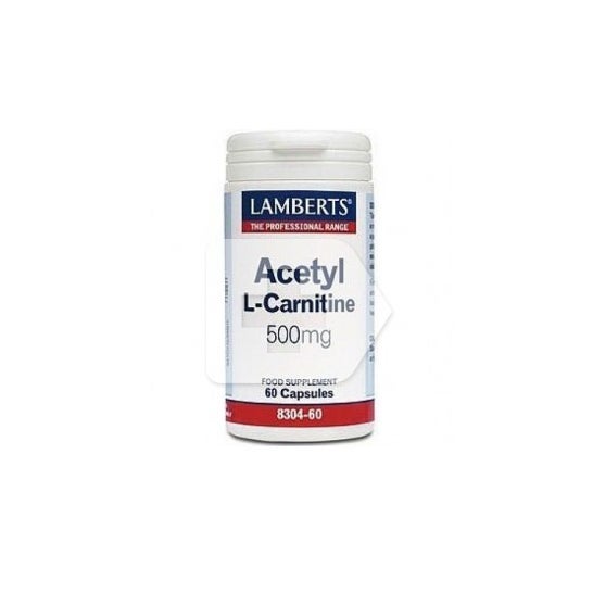 Lamberts Acetyl L-Carnitine 500mg 60caps