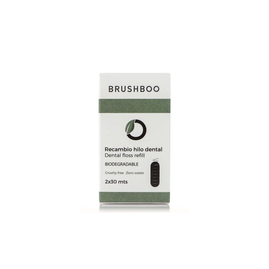 Brushboo Set Remplacement Fil Dentaire 2x30m