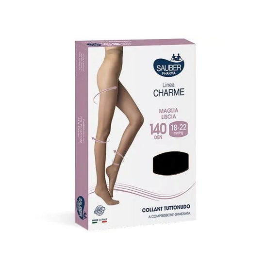 Sauber Charme Collant At 140 Maille Lisse M Taille 1 1ut