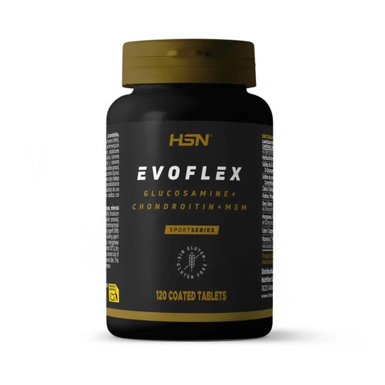 HSN Evoflex Glucosamina, Condroitina y MSM 120comp