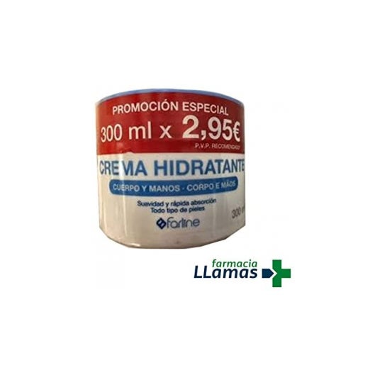Farline Crème Hydratante Corps & Mains 300ml