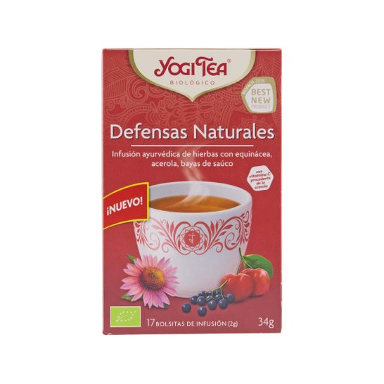 Yogi Thé défensas naturales 17 bolsas bolsas