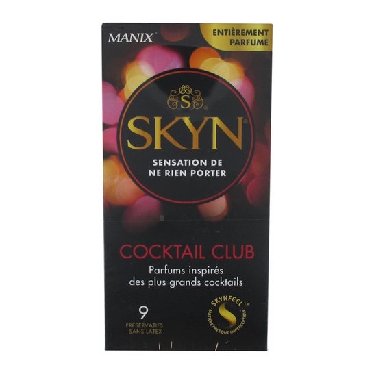 Manix Skyn Cocktail Club 9 préservatifs sans latex