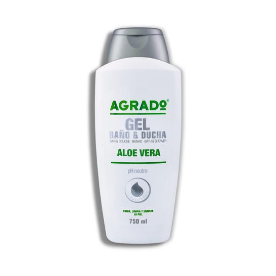 Agrado Gel Bain et Douche Aloe Vera 750ml