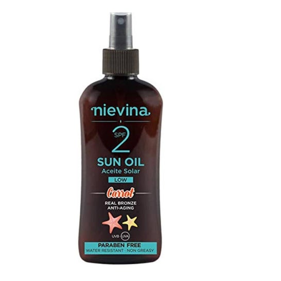 Nievina Huile Solaire Fps2 Carotte 200ml