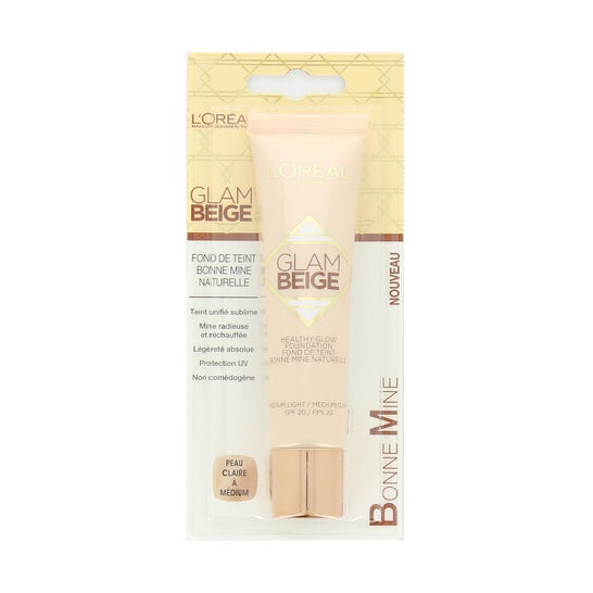 L'Oreal Fond de Teint Glam Beige Peau Clair à Médium 30ml