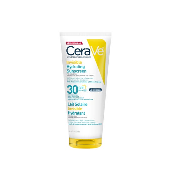 CeraVe Loción Protectora Invisible Hidratante SPF30 177 ml