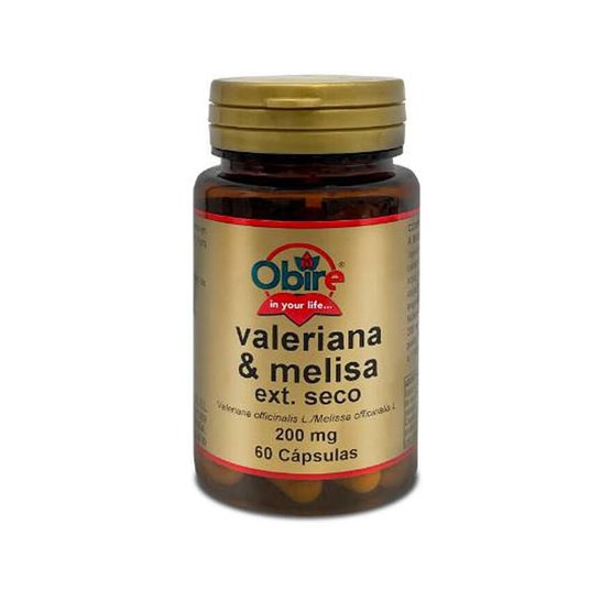 Obire Valeriana & Melisa 200mg 60caps