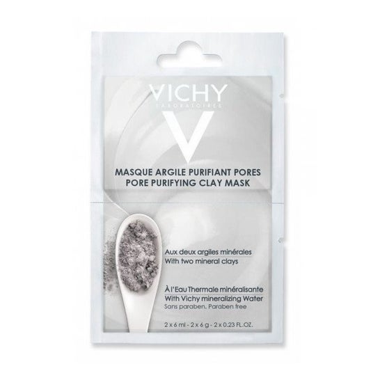 Vichy Duo Sachet Masque Argile Purifiant 2x6mL