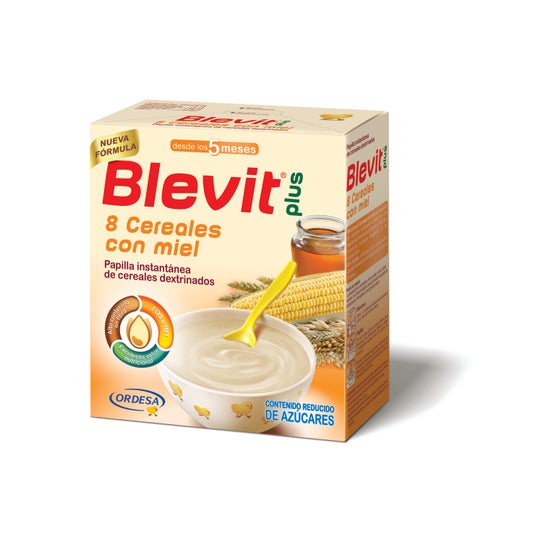 Blevit™ plus 8 cereales con miel 600g