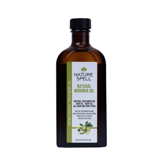 Nature Spell Huile Ricin Grain Noir Jamaïcaine Moringa 150ml