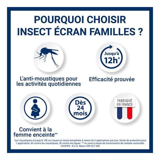 Insect Écran Familles Anti-moustiques 200ml