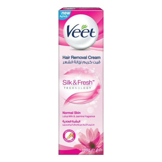 Veet Hair Removal Cream Silk and Fresh for Normal Skin 100ml