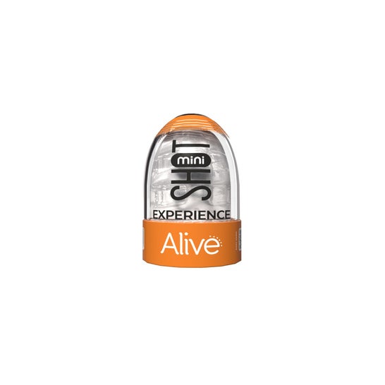 Alive Shot Experience Mini Masturbateur Transparent 1ut