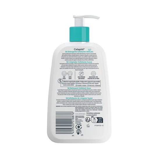 Cetaphil SA Nettoyant Exfoliant Doux 236 ml