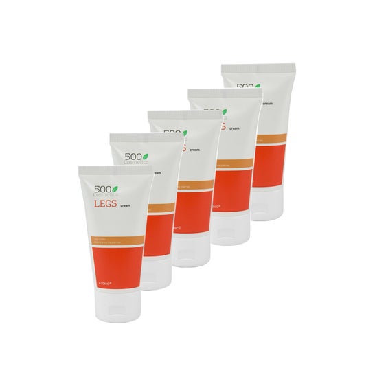 500Cosmetics Legs Cream Crema Para Varices 5X75ml