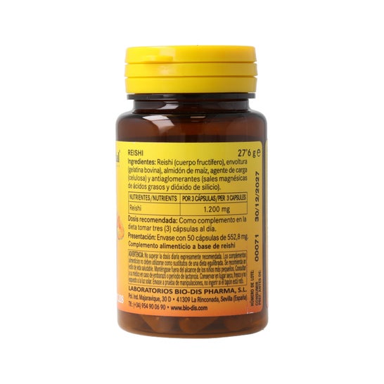 Nature Essential Reishi Mycelium 400 Mg 50caps