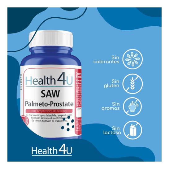 H4u Saw Palmeto-prostate 60comp 600mg
