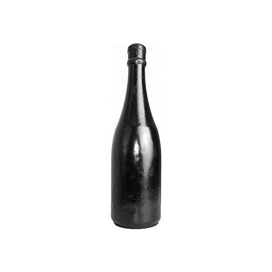 Bouteille tout noir 39,5cm 1pièce