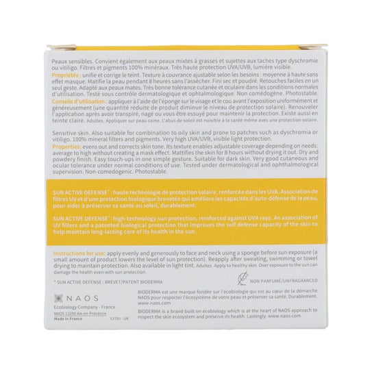 Bioderma Photoderm Compact Mineral SPF50+ Tono Dorado 10g