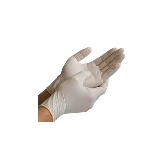 Gants en latex Peha-Soft non poudrés jetables taille L 100pcs