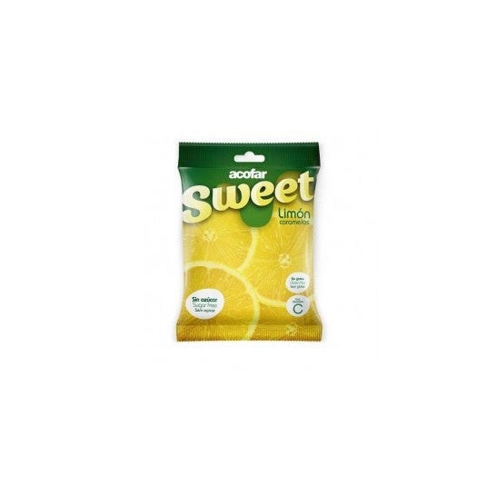 Acofarsweet Candy Sucre Sachet de citron 60 G