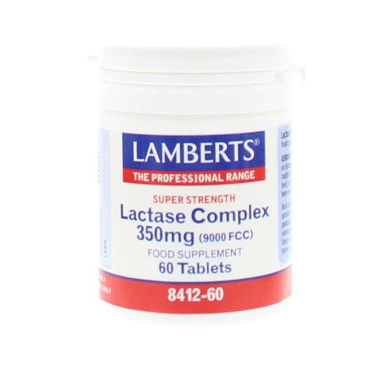 Complejo De Lactasa 9000fcc Lamberts 60 Comprimidos *