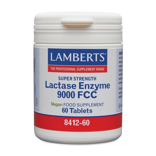 Lamberts Enzyme Lactase 9000 FCC 60 comprimés