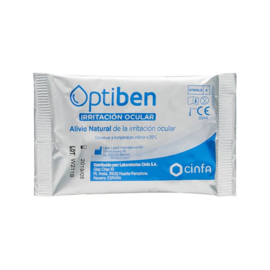 Optiben yeux irrités 10 doses uniques
