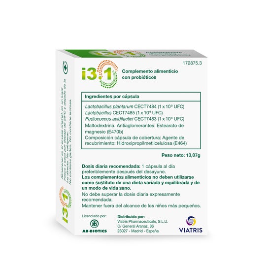 I3.1 Probiotique 30 gélules