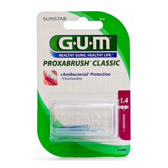 Gomme Proxabrush Classic Recharge cylindrique 8 pcs