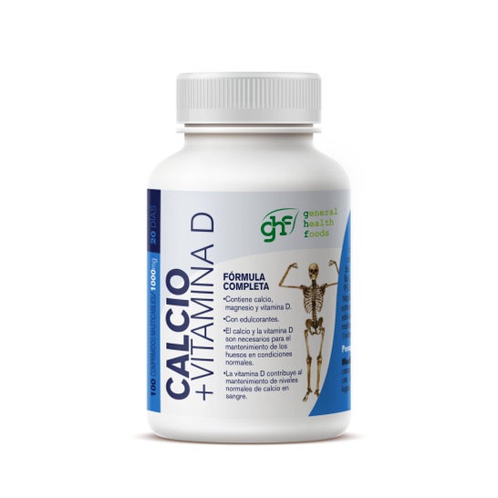 GHF Calcio+ Vitamina D-3 1gr 100comp 100comp