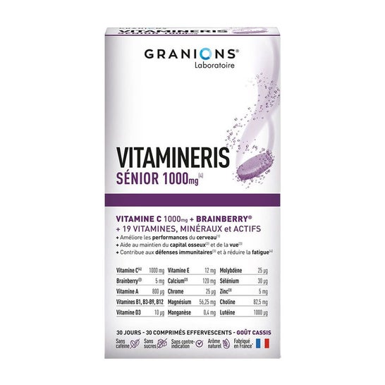Granions Vitamineris Senior Effervescent 30comp