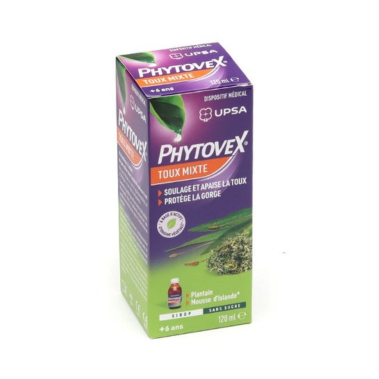 Phytovex Jarabe para la Tos Mixto Sin Azúcar 120ml