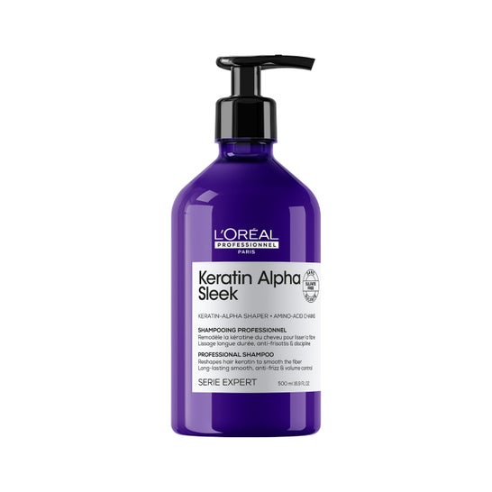 L'Oréal Keratin Alpha Sleek Shampooing 500 ml