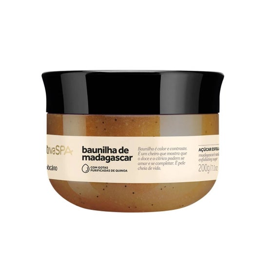 O Boticário Nativa SPA Baunilha de Madagáscar Açúcar Esfoliante 200g