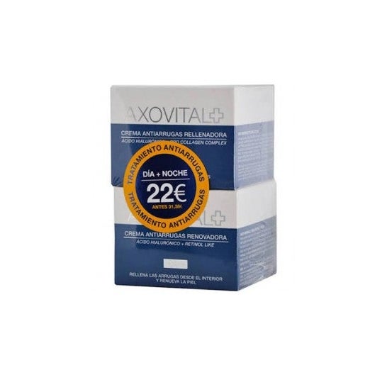 Axovital Anti-Wrinkle Treatment Pack Crème de jour + crème de nuit anti-rides