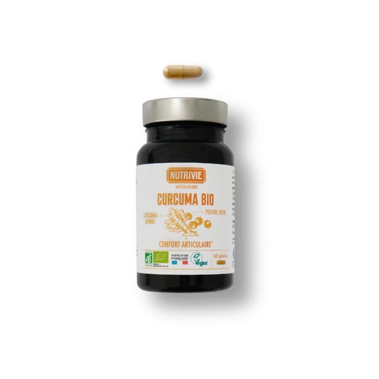 Nutrivie Curcuma et poivre noir Bio 60caps