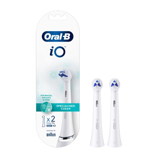 Oral-B iO Specialised Clean Tête Brosse Électrique Rech 1 Paire