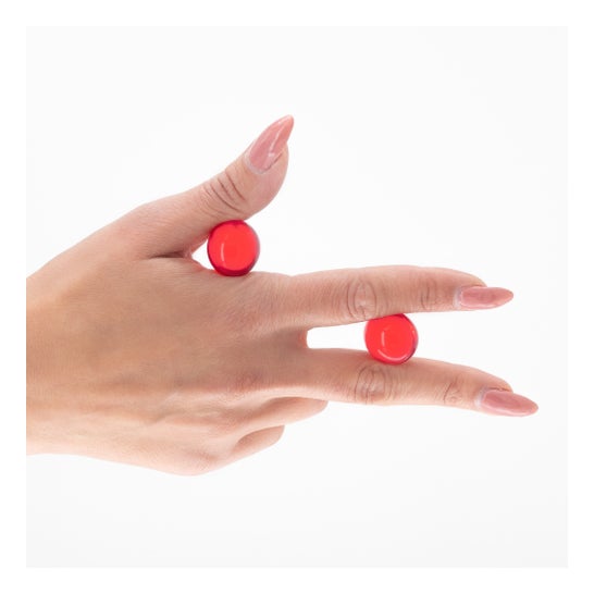 Crushious Set Boules Lubrifiantes Fraise & Champagne 2x3g
