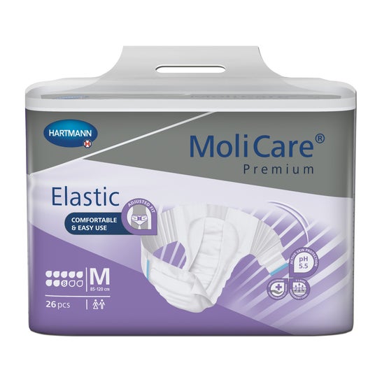 MoliCare Premium Elastic Change Complet 8 Drops Taille M 26uts