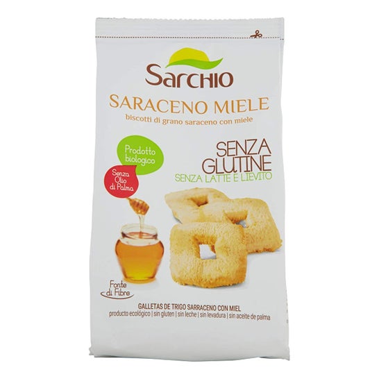 Sarchio Sarrasin Miel Biscuits Sans Gluten 200g