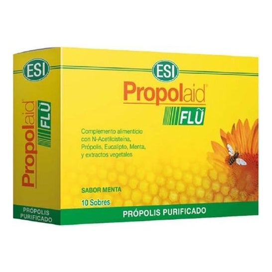 ESI Propolaid Flu goût menthe 10 sachets