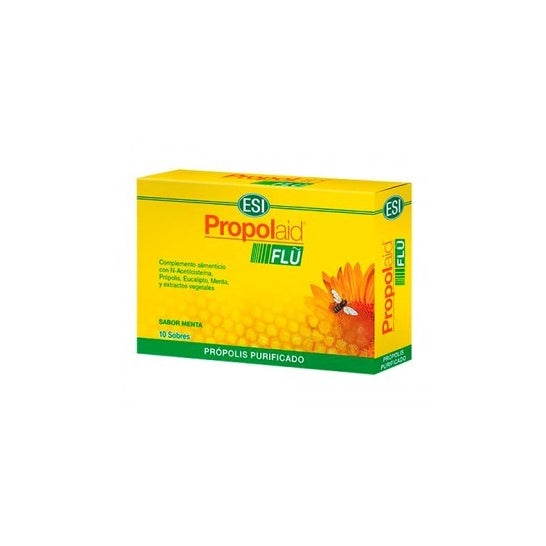ESI Propolaid Flu goût menthe 10 sachets
