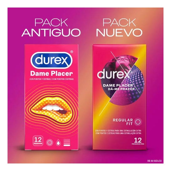 Durex™ Dame Placer 12 Préservatifs Durex™ Dame Placer 12 Préservatifs