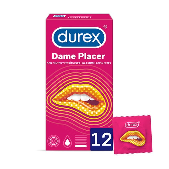 Durex™ Dame Placer preservativos preservativos 12uds