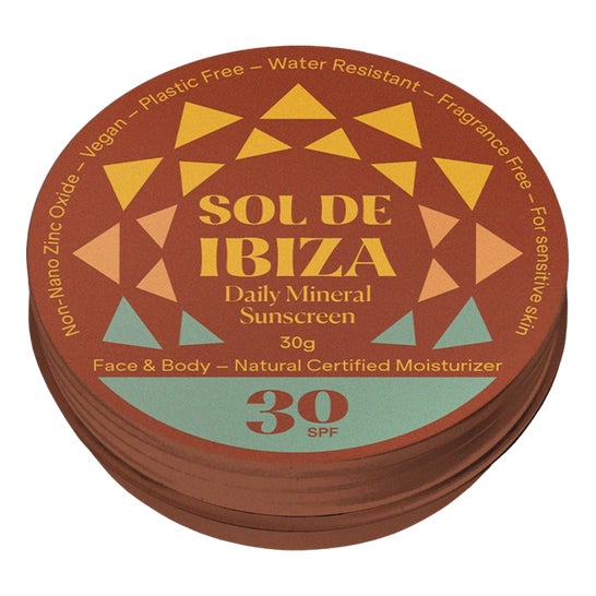 Sol de Ibiza Protecteur Solaire Minérale Spf30 30g