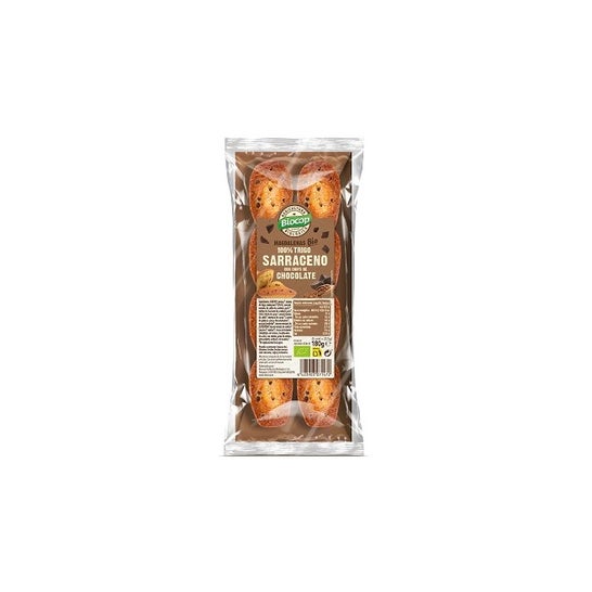 Biocop Madeleine sarrasin pépites de chocolat Bio 180 g